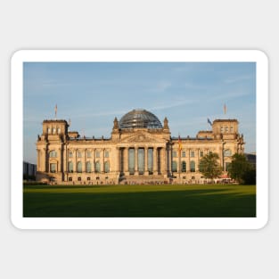 Reichstag building, Berlin, Germany, Europe Sticker